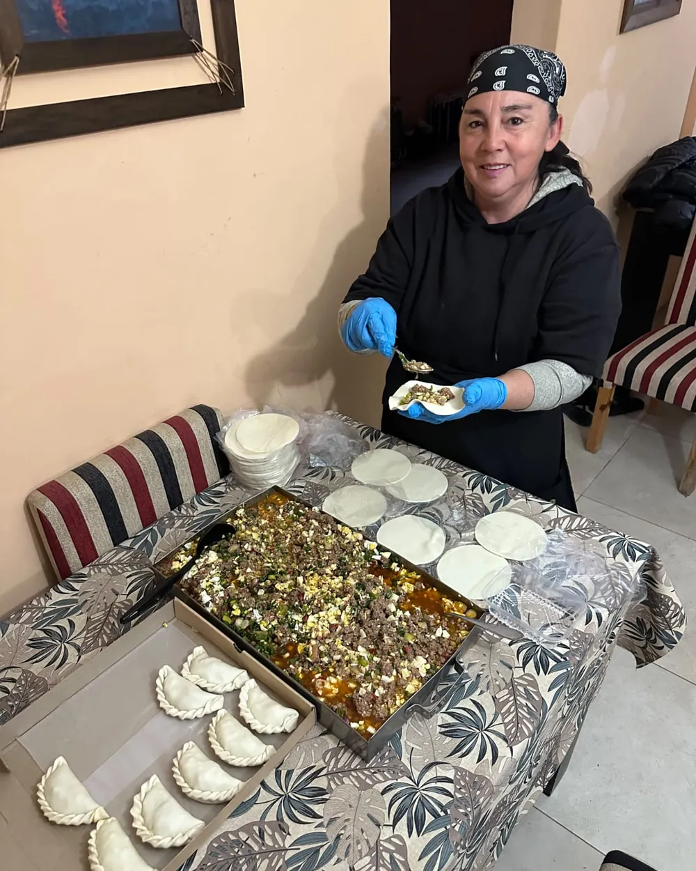 Empanadas caseras, Sabores y Aromas catering